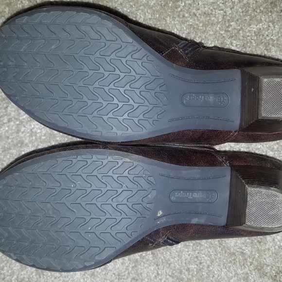 Bare Traps sz 8 brown ankle shoeties bootie - Picture 5 of 5